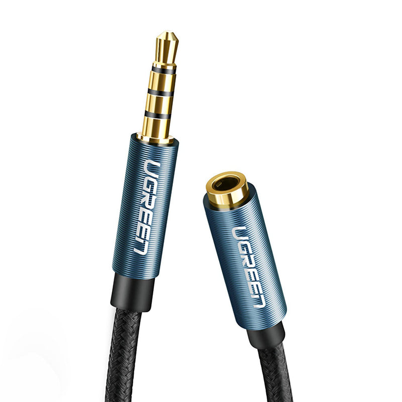 UGreen AV118 4-Pole 3.5mm Male to Female Audio Extension Cable Aux Cable