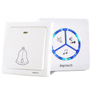 Linptech G1 Self-power Waterproof wireless Doorbell No Battery Home 25 Chime 1 Button 1/2 Receiver