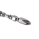 4pcs PH2 Magnetic Screwdriver Bit Black Steel Nickel Plated for Electric Hand Screw Tool