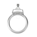 Magnifier LED Light Magnifying Glass w/ Clamp Lamp Flexible Clip on Desktop