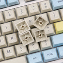 KBDfans Moon Landing Mars Keycaps XDA Sublimation PBT Two Color 121 Keys Mechanical Keyboard Keycap