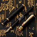 Hero 6006 0.5MM 0.8MM Double Head Fountain Pen Frosted Texture For Gift School Business