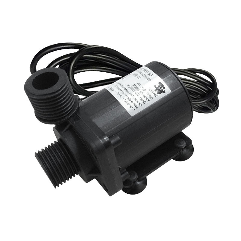 JT-800B 12V/24V 800L/H / 1000L/H Dual Use DC Electric Brushless Mini Submersible Water Pump Solar Energy Booster Pump