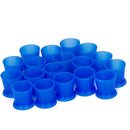 OCOOCOO B014 130pcs Trumpet Shape Special Soft Silicone Tattoo Pigment Ink Cup