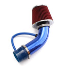 3inch 75mm Universal Short Racing High Flow Air Intake Kit Pipe + Filter + Clamp