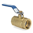TMOK TK201 1/2" 3/4" 1" Female Brass Two Piece Full Port Thread Ball Valves with Vinyl Handle