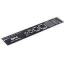 20/25cm PCB Ruler Measuring Tool Resistor Capacitor Chip IC Electronic Straight Scale Engineering Ruler