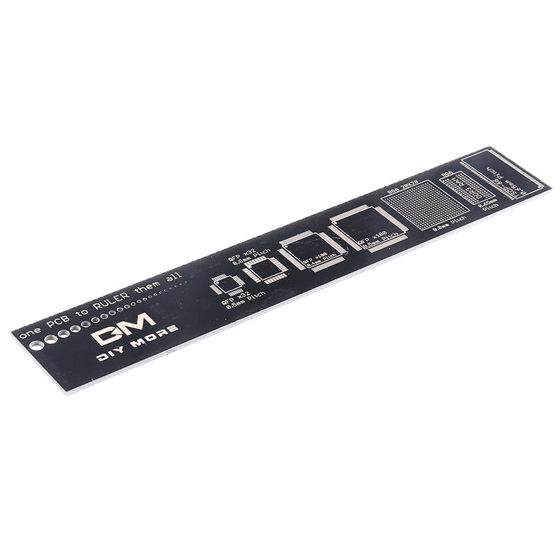20/25cm PCB Ruler Measuring Tool Resistor Capacitor Chip IC Electronic Straight Scale Engineering Ruler