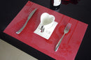 Placemat Fashion Pvc Dining Table Mat Christmas Disc Pads Bowl Pad Coasters Waterproof Table C