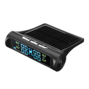 Car Solar Wireless TPMS Tire Pressure Monitor Built-in Models No Voice Alarm Colorful LCD Digital Displaying