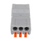 20Pcs 3Pin Wire Docking Connector Termainal Block Universal Quick Terminal Block SPL-3 Electric Cable Wire Connector Terminal 0.08-4.0mm