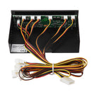 Akasa AK-FC-08BKV2 Front Panel Display Six Channel Fan Controller for 5.25 Inch PC Drive Bay