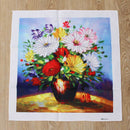 40x50cm 3D Silk Ribbon Flowers of Spring Cross Stitch Kit Embroidery DIY Handwork Home Decoration