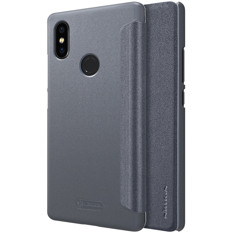 NILLKIN Ultra Thin Smart Sleep Shockproof Flip PC Leather Protective Case For Xiaomi Mi8 SE