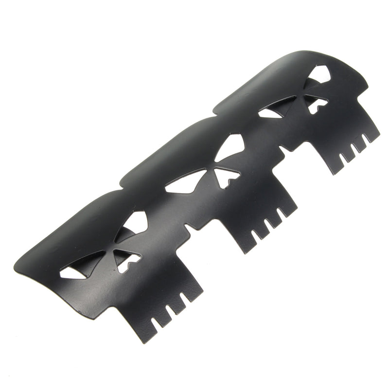 7 1/4inch Universal Exhaust Muffler Pipe Heat Shield Cover Skull Style