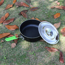 BRS-P26 Outdoor Folding Non-stick Cookpot Aluminum Alloy Frying Pan Cookware