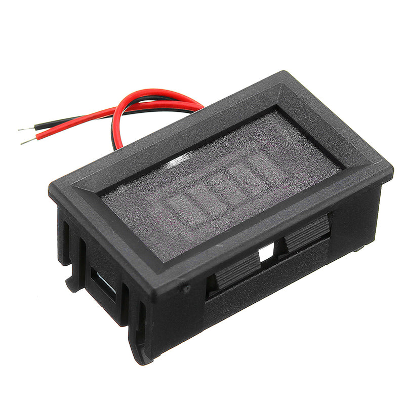 5pcs 12V Lead-acid Battery Capacity Indicator Power Measurement Instrument Tester With LED Display