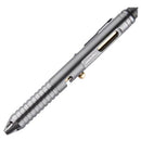 LEOHANSEN T10 1 Pc Defence Tactical Gel Pen Multifunctional Brass Whistle Pen Writing Signing Pen Outdoor Survival Tools