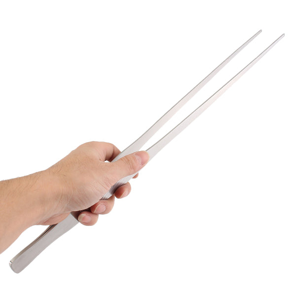 Aquarium Tools Fish Tank Water Live Plant Curved Straight Tweezers 27/38/48CM