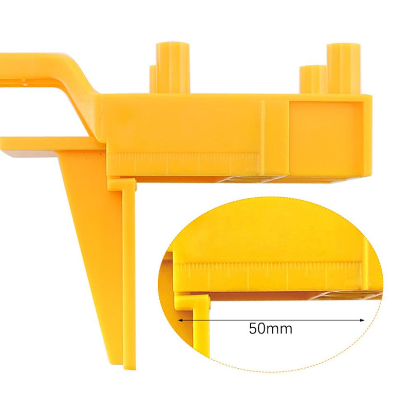 ABS Plastic Dowel Jig Set 6 8 10mm Wood HSS Drill Bits Woodworking Jig Pocket Hole Jig Drill Guide Tool For Carpentry