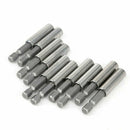 10pcs Socket Drill Bit Holder Hex Shank Magnetic Extension for Screwdriver