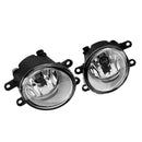 Pair Car Front Bumper Fog Lights Lamps with Grille Cover Amber for Toyota Corolla 2009-2010