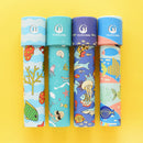 Cartoon Rotating Kaleidoscope Colorful World Magic Kaleidoscope Creative Early Educational Toys Kids Birthday Gift