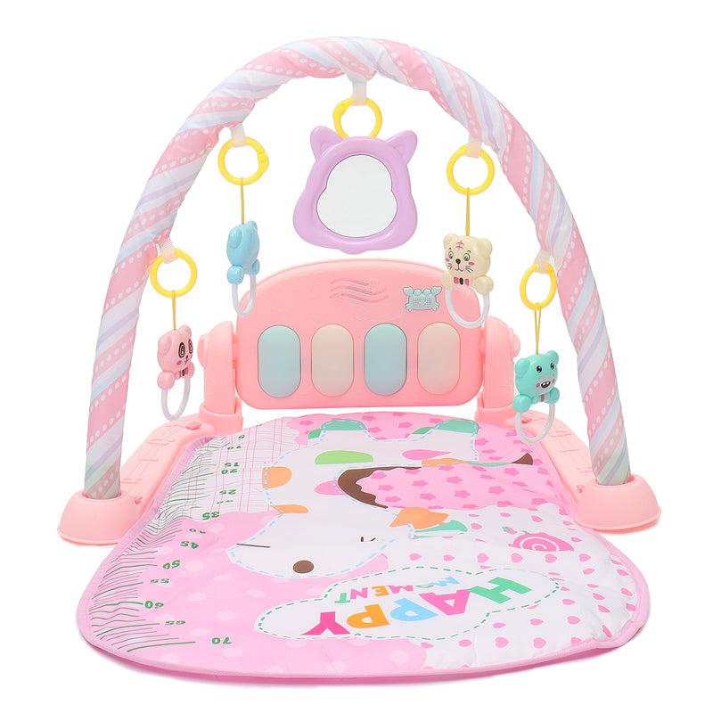 Baby Play Mat Gym Fitness Music Lights Fun Piano Boy Girl Rack Early Education