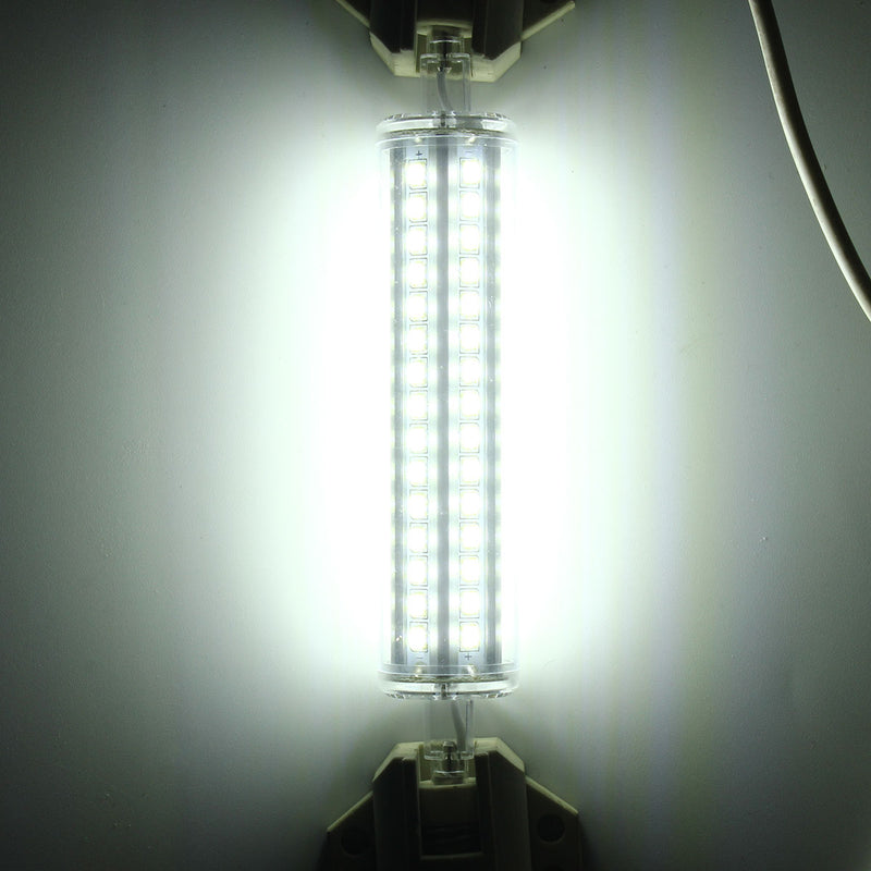 Dimmable R7S 135MM 10W 90 SMD 2835 LED Pure White Warm White 650Lumens Light Lamp Bulb AC85-265V