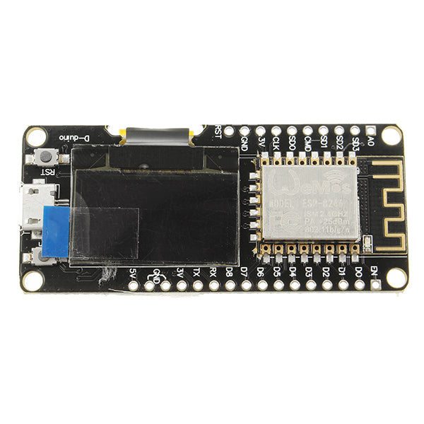 Geekcreit Nodemcu Wifi And NodeMCU ESP8266 + 0.96 Inch OLED Module Development Board For