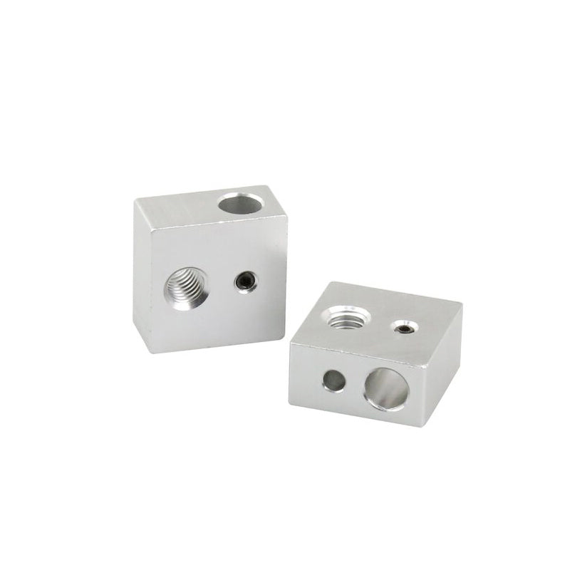 Anet 4Pcs 20*20*10mm 6 M6 Aluminium Heating Block for Prusa i3 3D Printer Extruder Hot End