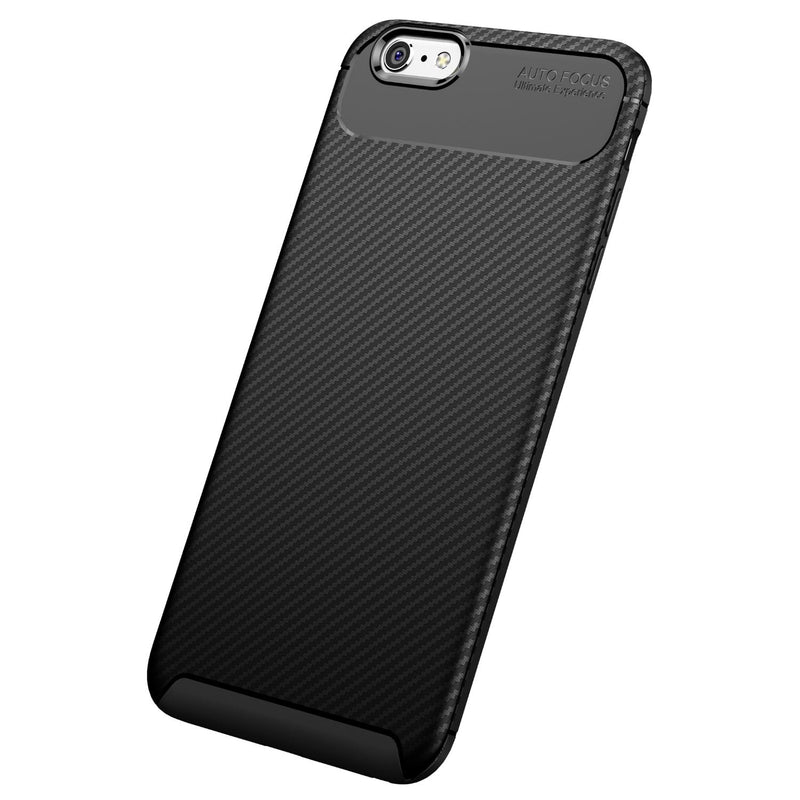 Bakeey Protective Case For iPhone 6/6s Slim Carbon Fiber Fingerprint Resistant Soft TPU Back Cover