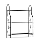 3 Tier Stand Plant Flower Rack Metal Planter Garden Storage Shelf Rack