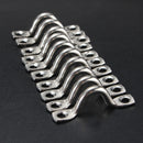 10Pcs Stainless Steel Boat Marine Canopy Bimini Pad Eye Strap Loop 5mm