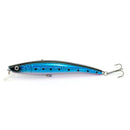 ZANLURE 10pcs/set 11cm 11g Plastic Minnow Wobble Fishing Lure Artificial Hard Crankbait