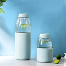 Xiaomi Jordan&judy 260/560ml Porable Water Bottle Tritan Anti-scalding Drinkware  Fruit Tea Cup With Silicone Case