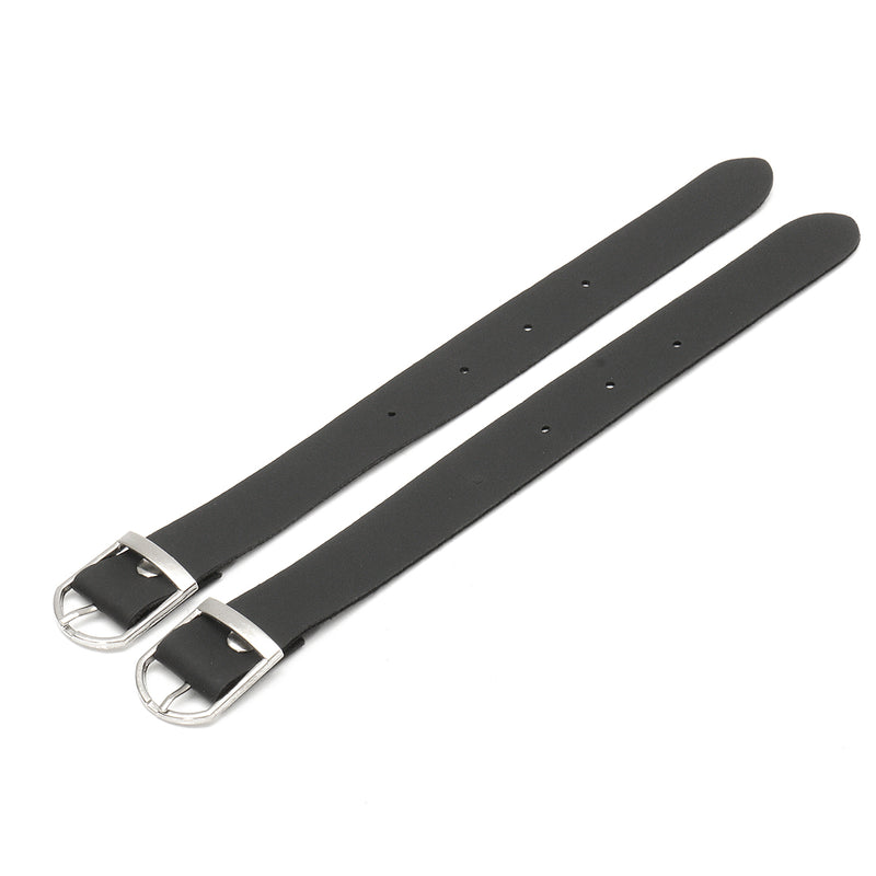 Black Motorcycle Front Rear Fork Tool Saddle Bag For Harley Softail Sportster Dyna