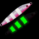 ZANLURE 1pc 11.5cm Lead Fish Hard Bait Double-sided Luminous Fishing Lure