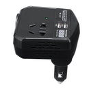 200W 12V/24V To 220V Auto Power Inverter 2 USB 2 Universal Socket Modified Sine Wave Converter