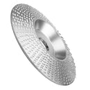 Drillpro 100mm Tungsten Carbide Wood Shaping Disc Carving Disc 16mm Bore Sanding Grinder Wheel for 100 115 Angle Grinder