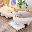 40/50CM Cute Fat Shiba Inu Corgi Doll Pillow Dog Plush Stuffed Kawaii