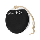 Portable Mini Outdoor Wireless bluetooth Stereo Cloth Speaker with Lanyard Strap Microphone
