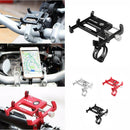 GUB PLUS 6 Aluminum Motorcycle Bicycle Bike Phone Holder Mount For Handlebar