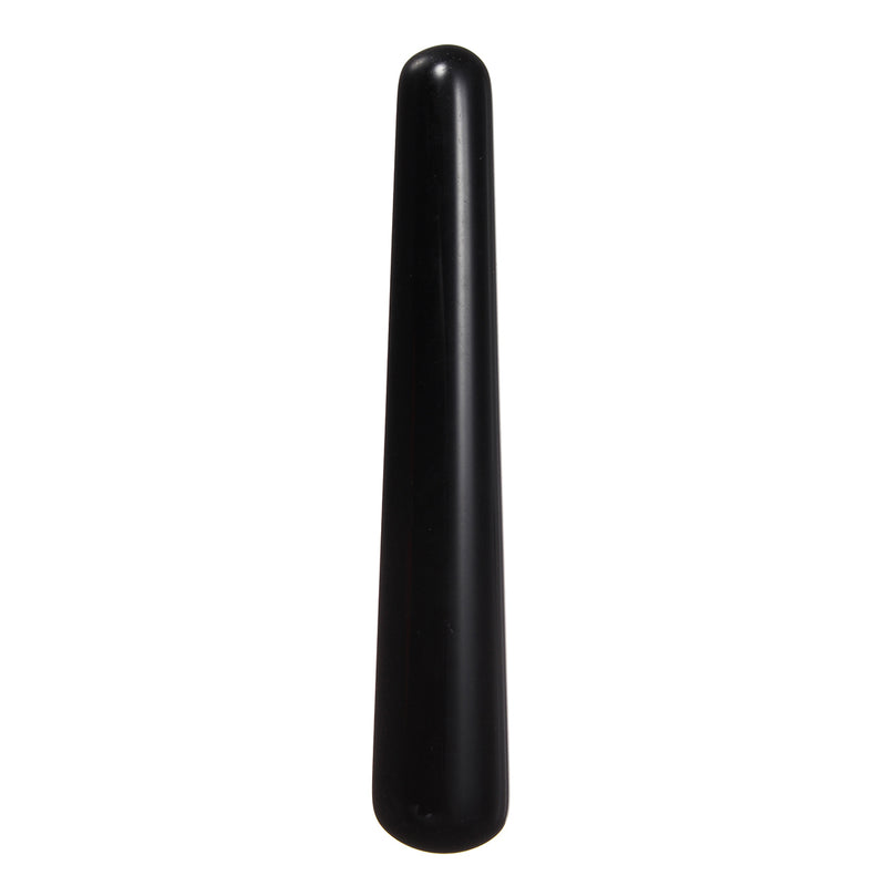 Natural Black Obsidian  Wands Gemstone Manual Massager Pleasure Wand Stick