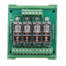 TKG2R-1E-K424 4 Channel Relay Module PLC Amplification Board Controller With Indicator Light DC 12V