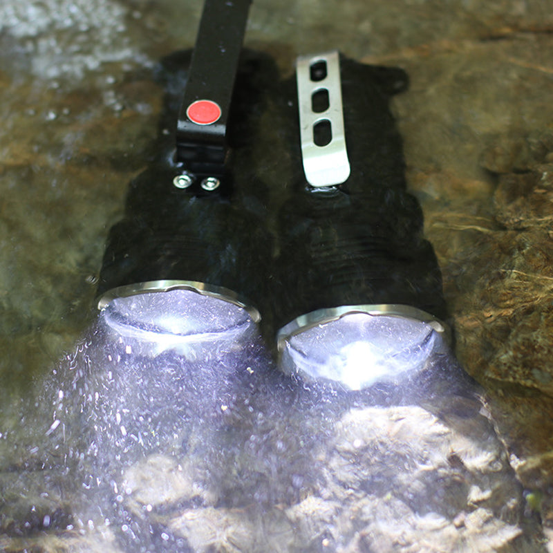 T106 T6 3Modes 1000Lumens LED Flashlight Rechargeable IPX5 Waterproof Super Long-range Searchlight