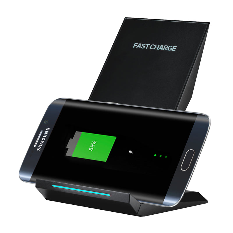 MOVMAO Wireless Desktop Non-slip Fast Charging Stand for Samsung