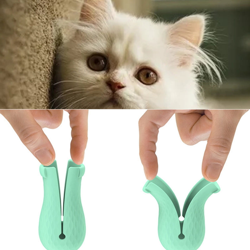 4pcs/set Anti-Scratch Cat Foot Shoes Silicone Pet Grooming Claws Cover