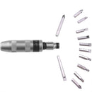 Minleaf ML-IS13 13PC Impact Screwdriver Set CR-V Screw Driver Positive and Reverse Multi Bit PHILLIPS SLOTTED Screwdriver