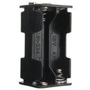 4-Slot 4 x AA Battery Back To Back Holder Case Box